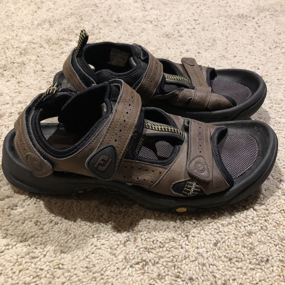 FootJoy Shoes Footjoy Size 1 Mens Brown Leather Adjustable Golf